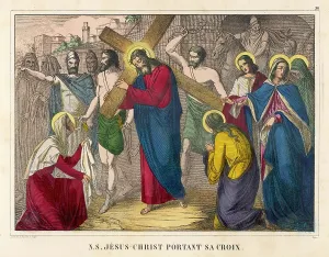 Wipe: JESUS CARRIES HIS CROSS