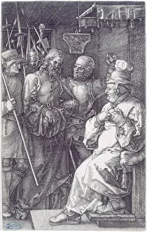 Chisel: Jesus Christ in front of Caiaphas