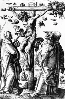 Hopfer: Jesus Christ, Christ on the Cross, etching ?