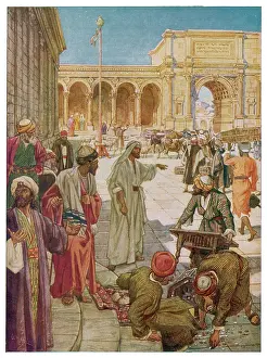 Precincts: JESUS CLEARS TEMPLE