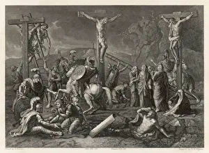 Slowly: JESUS ON CROSS POUSSIN