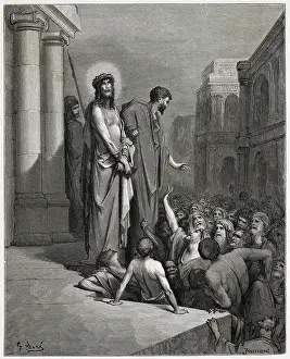 Pilate: JESUS BEFORE CROWDS