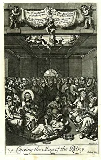 1688: Jesus curing the man of the palsy