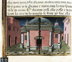 Cracking: Jesus dies and the temple splits in two