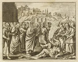 Expels: JESUS EXPELS A DEMON