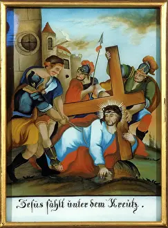 Drags: Jesus falls the first time, Way of the Cross
