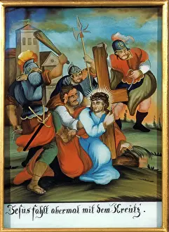 Drags: Jesus falls the second time, Way of the Cross