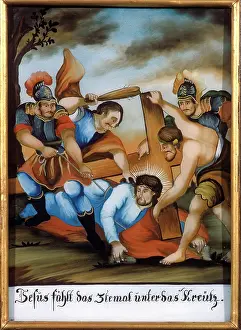 Drags: Jesus falls the third time, Way of the Cross