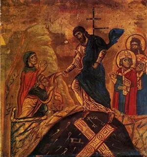 Wrist: Jesus grabs Adam by the Wrist