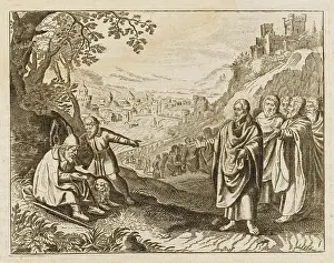 Cures: JESUS HEALS BLIND MAN