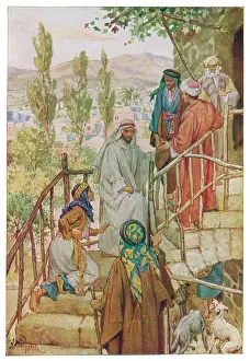 Heals: JESUS HEALS DAUGHTER