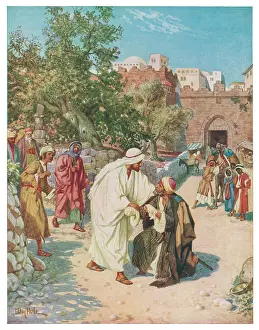 JESUS HEALS A LEPER