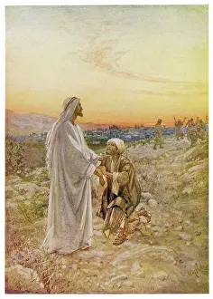 Heals: JESUS HEALS A LEPER