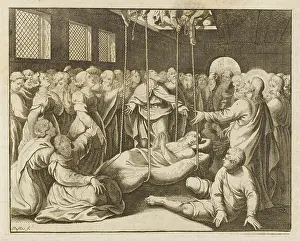 Heals: JESUS HEALS A PARALYTIC