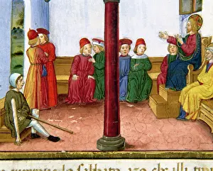 Cripple: Jesus heals the sick on Saturday with his arm prevented. Cod