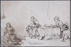 Stemmed: Jesus at the house of Martha and Mary