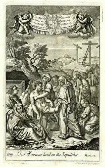 1688: Jesus laid in the Sepulchre