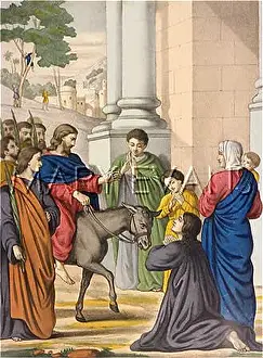 Fronds: JESUS ON PALM SUNDAY