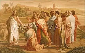 Entrusts: JESUS AND PETER'S KEYS