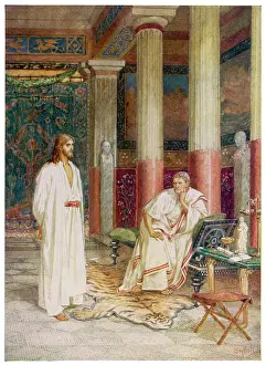 Pilate: Jesus with Pilate
