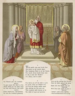 Candelabrum: JESUS PRESENTED TO GOD