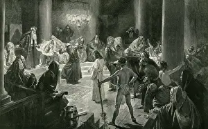 Mock: Jesus before the Priests