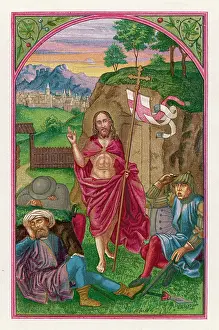 Emerges: JESUS RESURRECTED