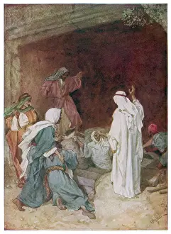 JESUS REVIVES LAZARUS