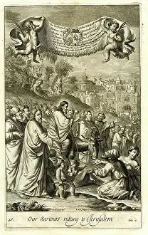 1688: Jesus riding to Jerusalem