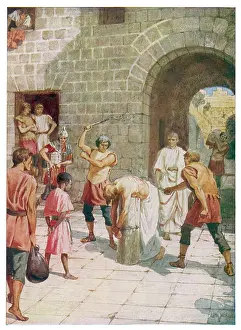 Pilate: JESUS SCOURGED