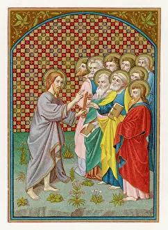 Entrusts: JESUS AND ST PETER