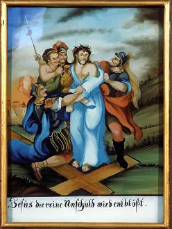 Drags: Jesus is stripped of His garments