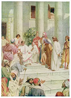Pilate: JESUS TAKEN TO PILATE