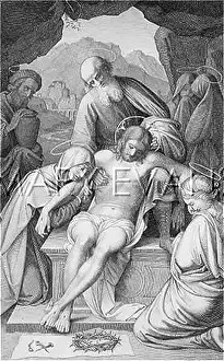 Hankie: JESUS PUT IN TOMB