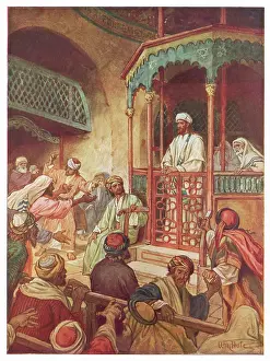 Upsets: JESUS UPSETS SYNAGOGUE