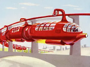 Predictions: JET PROPELLED MONORAIL