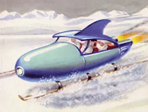 Snowmobile: JET-PROPELLED SNOWMOBILE