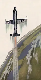Warlike: Jet Zooms Past Earth