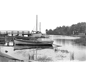 Moored: Jetty and Boats at Antrim