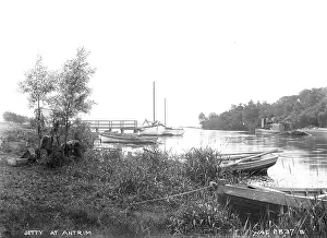 Moored: Jetty and Boats at Antrim