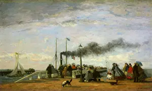 Boudin: Jetty and Wharf at Trouville