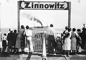 Usedom: Jetty Zinnowitz on Usedom, 1932