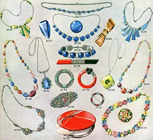 Brooches: JEWELLERY 1933
