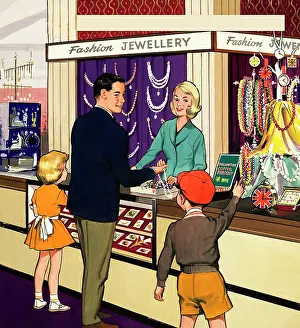 Necklaces: Jewellery Shop assistant