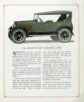Jewett: The Jewett Six automobile