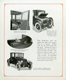 Russell Butcher Collection: The Jewett Six automobile