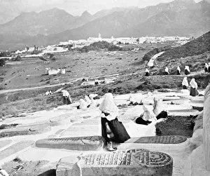 Mourners: Jewish cemetery in Morocco, 1903