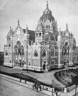 Szeged: Jewish synagogue in Budapest, 1902