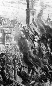 Preach: Jews are being burned alive