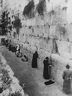 Wailing: Jews at the Wailing Wall, 1924
